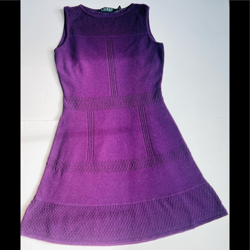 Ralph Louren, Women's Pointelle Knit A-Line Sweater